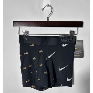 Nike Pro Shorts Womens Small Black 3 In Tight Fit Compression Training